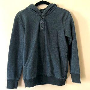 Boys RVCA Hooded Pullover Sweater Size S